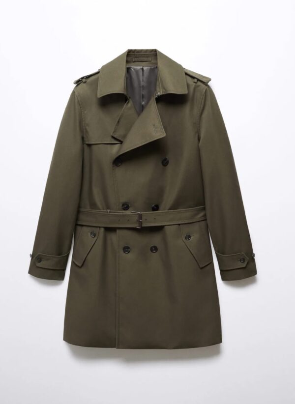 Classic water-repellent trench coat - Image 3