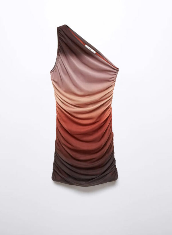Gradient draped dress - Image 5