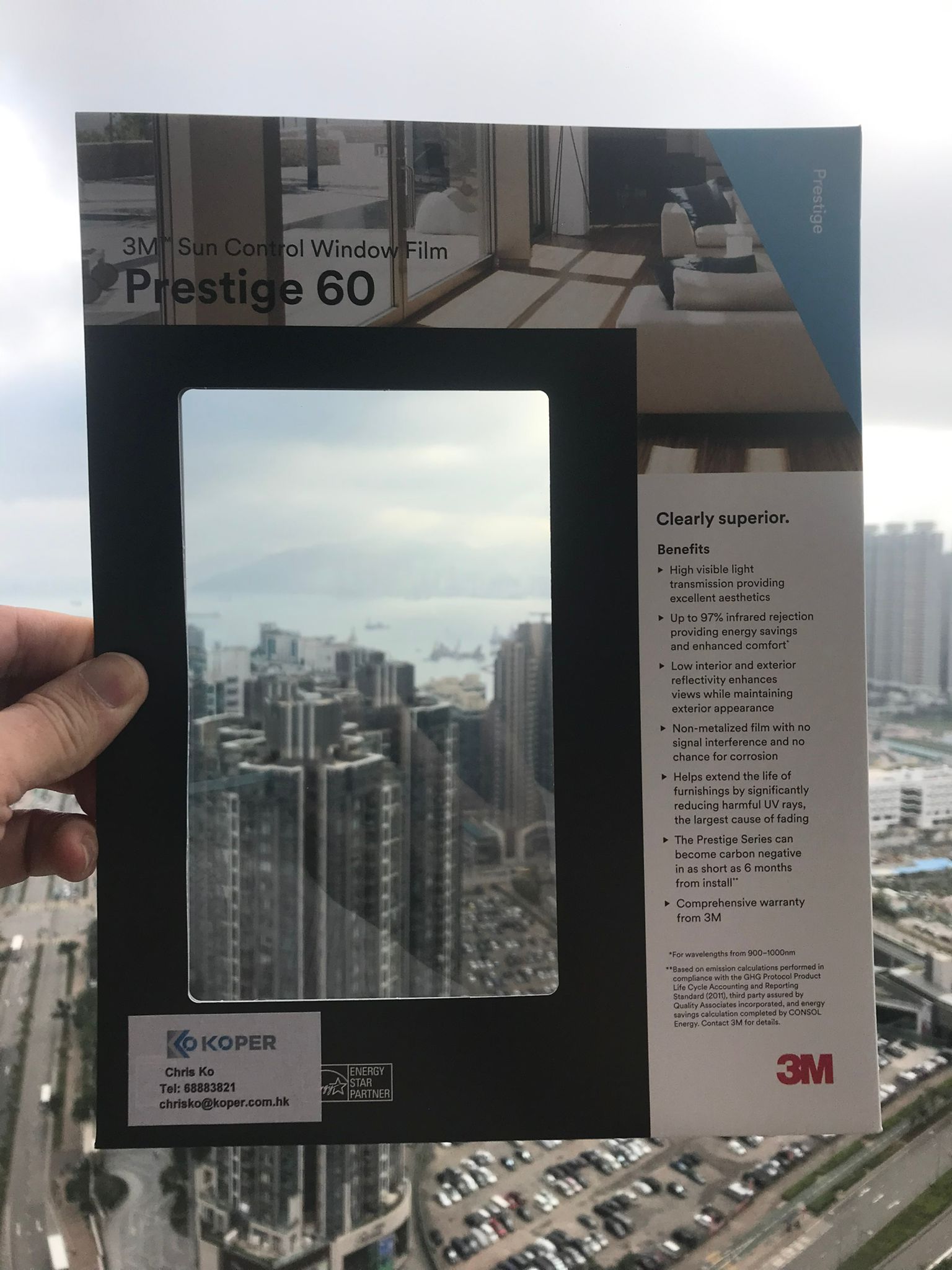 3M Sun Control Film (PR60)
