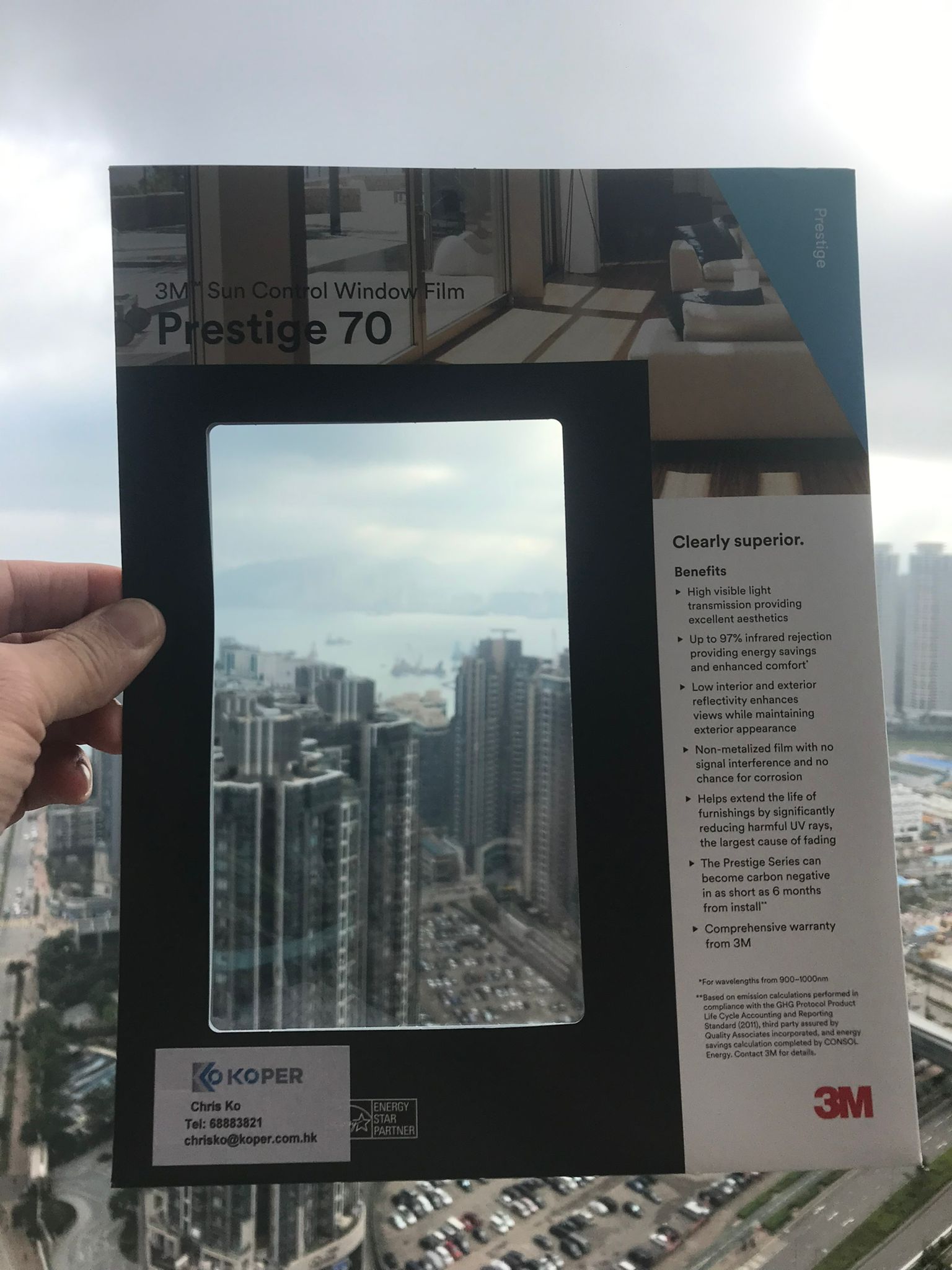 3M Sun Control Film (PR70)