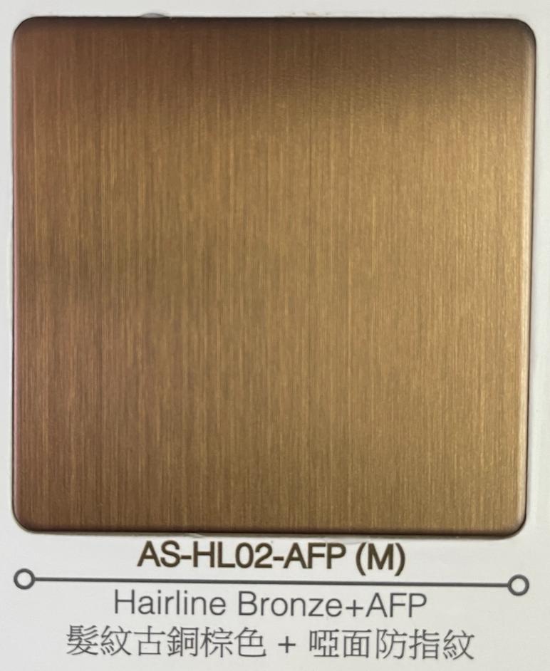 AAT Decorative Color Stainless Steel AS-HL02-AFP(M)