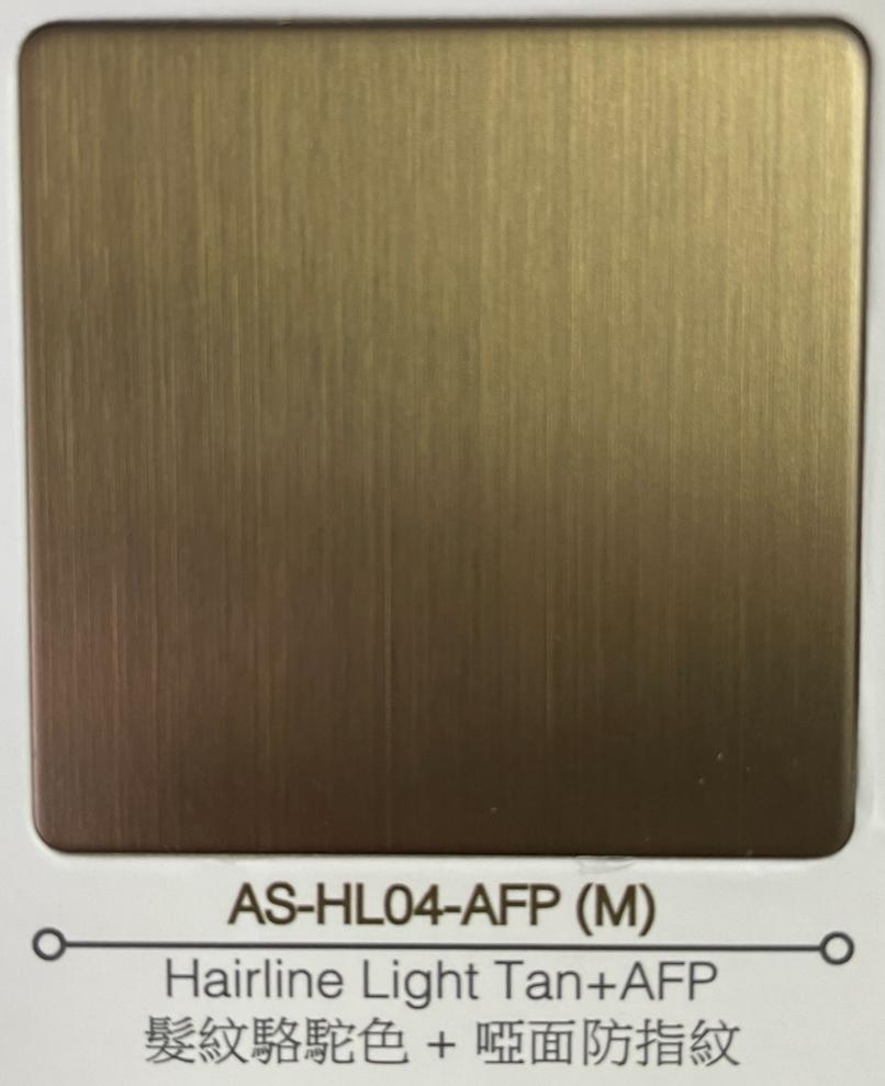 AAT Decorative Color Stainless Steel AS-HL04-AFP(M)