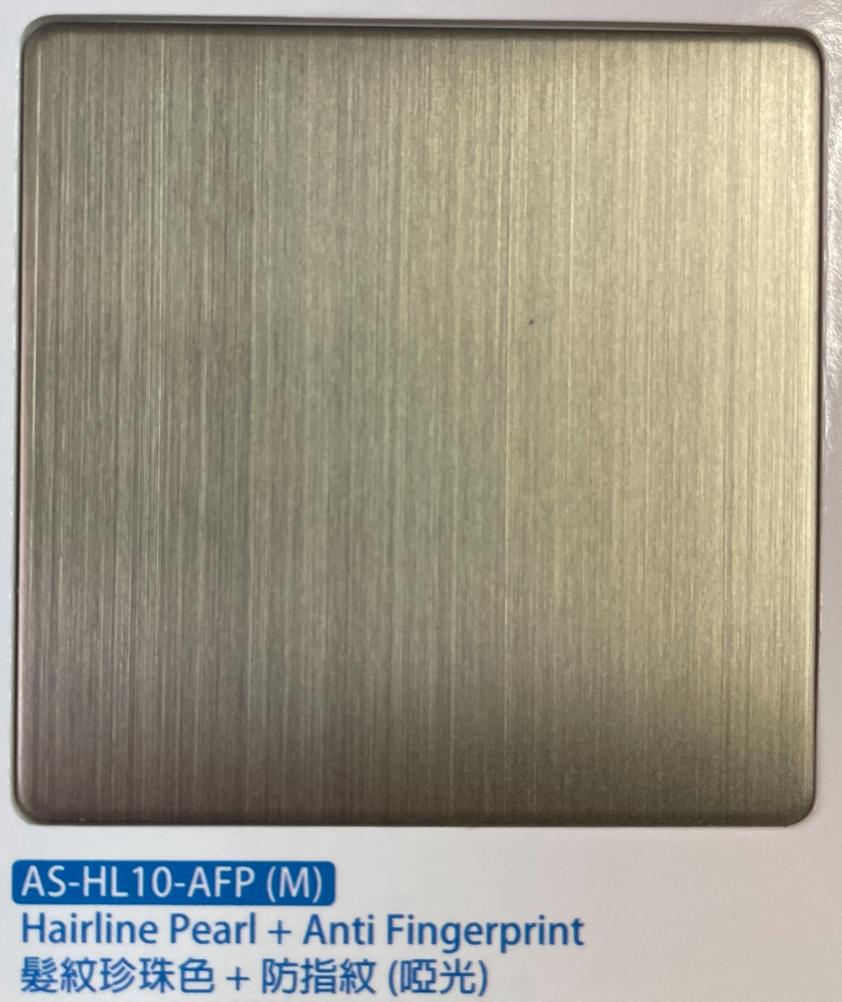 AAT Decorative Color Stainless Steel AS-HL10-AFP(M)
